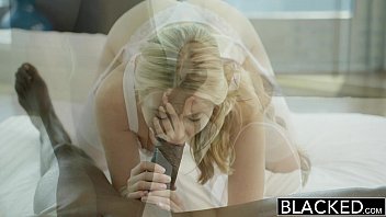 Preview 2 of Uk Sex Whores - BLACKED Stunning Blonde Karla Kush Takes Massive Black Cock