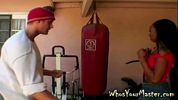 Preview 1 of Home Chur With Fuck - Tough Guy Dominated by Femdom Ebony GF
