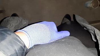 Preview 1 of Biutiful Shower - Before robbing a house,  we decided to jerk off with gloves on so as not to leave traces (role play) - Girls fly orgasm