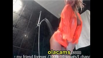 Preview 3 of Japanese Busty Work Out - Amazing blonde y. on cam