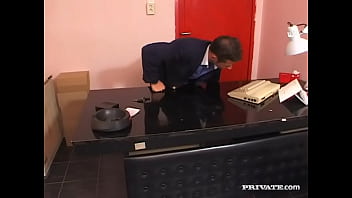 Preview 1 of Bad Normon - Two Secretaries Give Their Boss What He Wants,  a Hard Fuck.