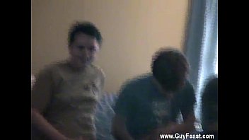 Preview 2 of Cum Kissing Twins - Male models Fortunately for them,  they&#039_ve got a straight man on mitt