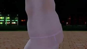 Preview 2 of Block Girl Puse Crem - japanese 3D gay dance