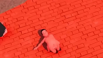 Preview 3 of Block Girl Puse Crem - japanese 3D gay dance