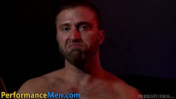 Preview 2 of At Mechanic Shop - Tied up machoman jizzed