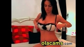 Preview 1 of Wife Anal With Big Dick - Big-tits teen brunette in front of cam