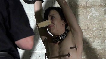 Preview 1 of Big Corck Porn - Agony of Elise Graves in facial humiliation and extreme whipping of american sla