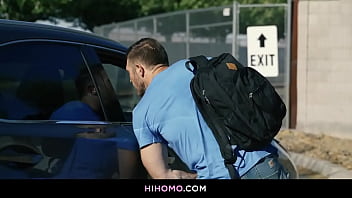 Preview 1 of Hot Sex Jembut Dicukur - Driver,  Derek Kage,  fucks his hot passenger Paul Wagner