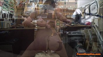 Preview 4 of Cele Woboydy - MILF wife sucks and fucks Pawnshop owners big cock
