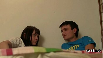 Preview 1 of Baby Bi Group - Skinny teen slut fucked and facialed