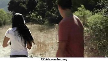 Preview 2 of Cry Pain Virgin Pussy - Sexy wild chick gets paid to fuck 16