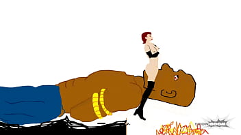 Preview 1 of Fast Running Xxxxxxxmmxxxxxx - Hentai Fantasy Facesit a Bondaged Titan