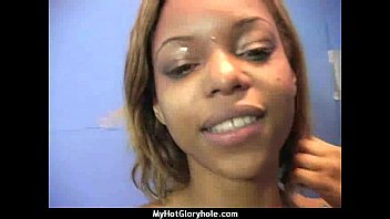 Preview 4 of Black Man Korea Girl - Interracial - White Lady Confesses Her Sins at Gloryhole 17