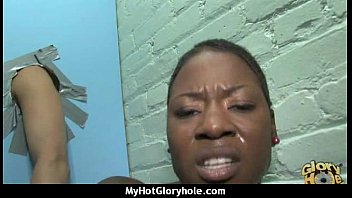 Preview 4 of Kendra Williams - Interracial - White Lady Confesses Her Sins at Gloryhole 11