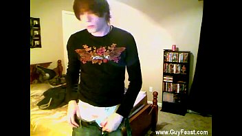 Preview 1 of Rikki Six 2018 - Gay movie of By aficionado request,  he also lights up and likes a