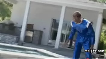 Preview 3 of Fat Ass Anal Bool - Hottie bangs black guy