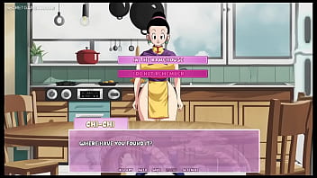 Preview 3 of Boss With Employ - Hugetits Cheating Wife Chichi Titfucked by Long Hard Cock Big Boobs and Curvy Ass - DBZ 02 - Porn Games