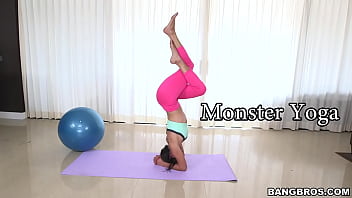 Preview 2 of Tanya Tate My - Monster Yoga Stretches Sofia Rivera