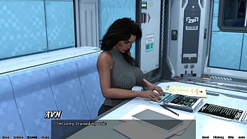 Preview 3 of 18 Ayrs Old Xxx - Stranded In Space #70 - Sexy Step Sister Wants Cock In Her Mouth After Showering