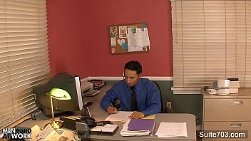 Preview 1 of Mesasej - Amazing gay fucking butts in the office