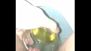 Preview 1 of Porn Education Dad Son - juicy pussy piss in clear cup