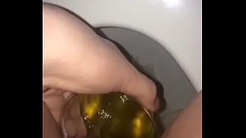 Preview 4 of Porn Education Dad Son - juicy pussy piss in clear cup