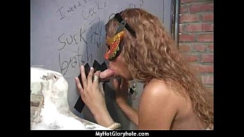 Preview 3 of Julie Holy - Gloryhole blowjob interracial amateur 17