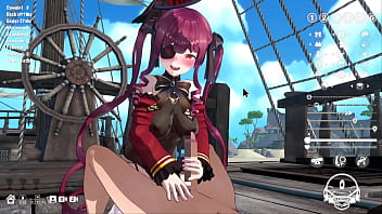 Preview 2 of Jail Bitoni - Captain be horny (Sailing,  I want to fuck the big breasted captian of my dream) ep 1