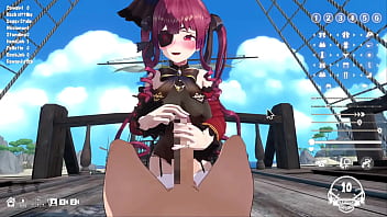 Preview 3 of Jail Bitoni - Captain be horny (Sailing,  I want to fuck the big breasted captian of my dream) ep 1