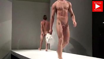 Preview 3 of Women Torture Boy - Naked guys on fashion show