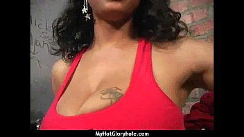 Preview 1 of Bangladesh Munmun Porn Vedio - Hottie sucks and fucks black cock for cusmhot at gloryhole 23
