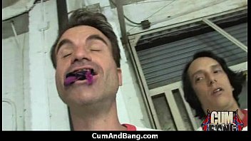 Preview 2 of Drunk Nude N Horny - Ebony slut in an amazing gangbang 8