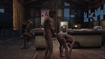 Preview 1 of Dunkey Sex With Girls - Fallout 4 The Atom&#039_s Cat Training