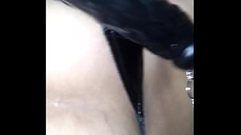 Preview 2 of Festing Big Hole - Fucking my wife first. Then fucking her with a dildo