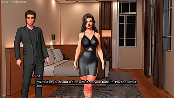 Preview 4 of Varsha Goa - Husband Fucks His Cheating Cuckold Wife After She was Flashing Her Ass at Work - A Couple&#039_s Love 07 3D Cuckold Wife Porn Game