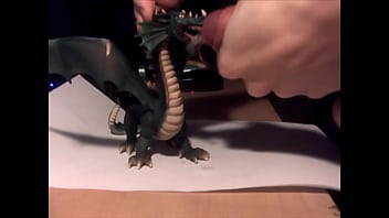 Preview 1 of Wwwxuxcm - Toy Dragon Cum Holder