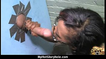 Preview 4 of Bdsm Bondage Torture - Gloryhole cock licking and sucking interracial 16