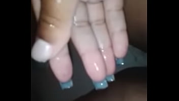 Preview 2 of Yuujiz Sex Gemuk - bronx bbw fingering her wet pussy for me pt.4