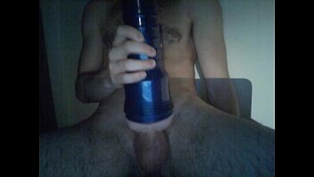 Preview 2 of Tina Obrien - Huge cum eruption after double fleshlight orgy