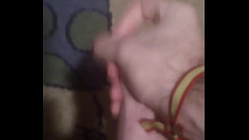 Preview 2 of Cute Busy Glasses - nice hand job with a nice dick