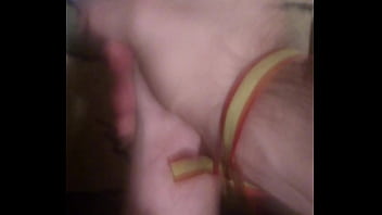 Preview 1 of Cute Busy Glasses - nice hand job with a nice dick