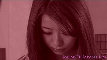 Preview 1 of Xxx Katachi - Petite Japanese milf rubs her sweet clit