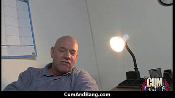 Preview 1 of Granny Sex Pussy - Interracial slut hardcore group facial 15