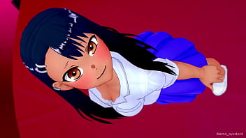 Preview 1 of Gauri Khan Boobs Pressed - Nagatoro esta caliente y lista para algo de sexo r&aacute_pido en la cama (versi&oacute_n adulta)