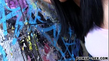 Preview 3 of Strapon Pegging Amatuer - Czech girl Aneta nailed under the bridge for some cash