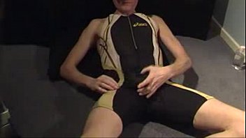 Preview 2 of Femdom Porn Images - Oiled lycra wank.