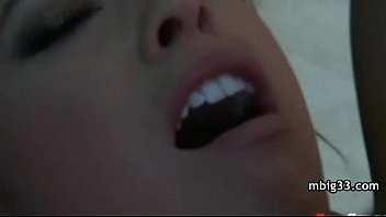 Preview 3 of Torture Purple Tits - Tight chick nailed by big black cock