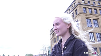 Preview 1 of Vani Kapoor - GERMAN SCOUT - Skinny blonde Teen Daruma Rai Pickup for Casting Fuck in Berlin