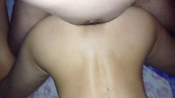 Preview 2 of Bhabhi Boobs Press In Saree - wife sex