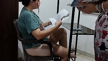 Preview 1 of Dru No - Ayudo a mi hermanastra con la tarea a cambio de que me deje follar su cu&ntilde_o